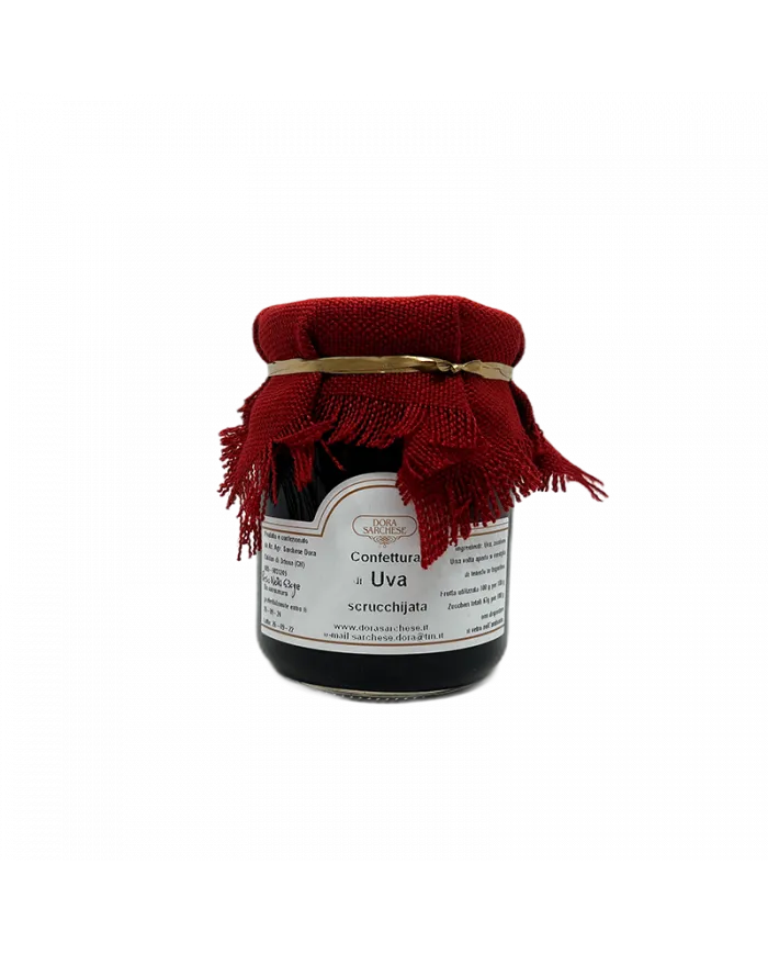 Confettura di uva scrucchijata 630 gr - Dora Sarchese