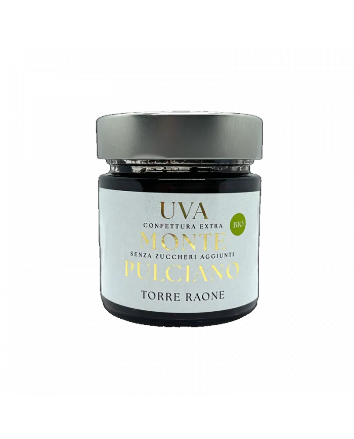 Confettura Extra Biologica di Uva Montepulciano - Torre Raone