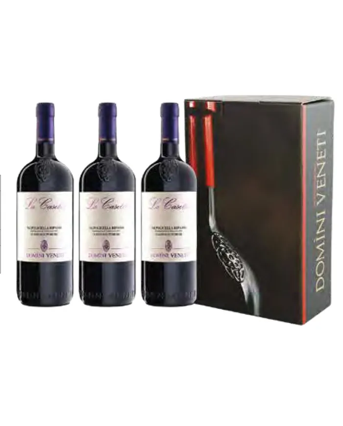 Confezione Tripla La Casetta Valpolicella Ripasso DOC Classico Superiore Magnum - Domini Veneti