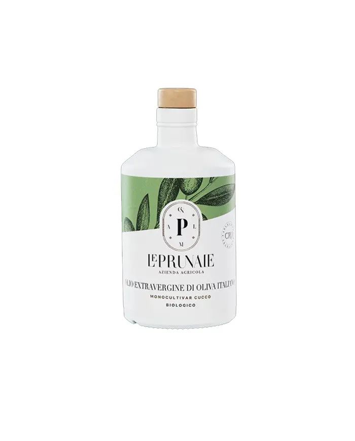 Olio Extravergine EVO Monocultivar Cucco 500 ml - Le Prunaie