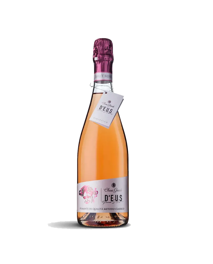 D’Eus Brut Rosè Vino Spumante di Qualità brut Metodo Classico Biologico - Chiusa Grande