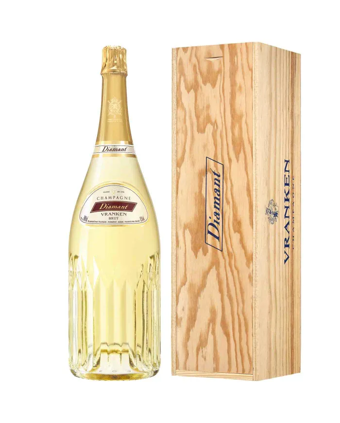 Diamant Brut jeorboam Cassetta in legno - Diamant Vranken