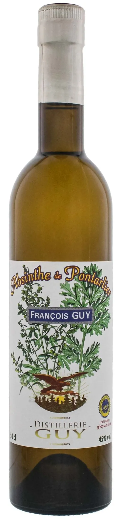 Distillerie Pierre Guy Absinthe de Pontarlier Francois Guy 45% 0,5L FL