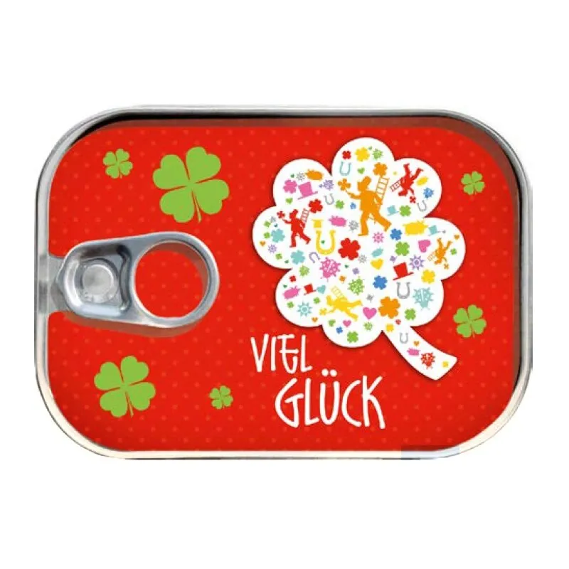 Dosenpost Viel Glück