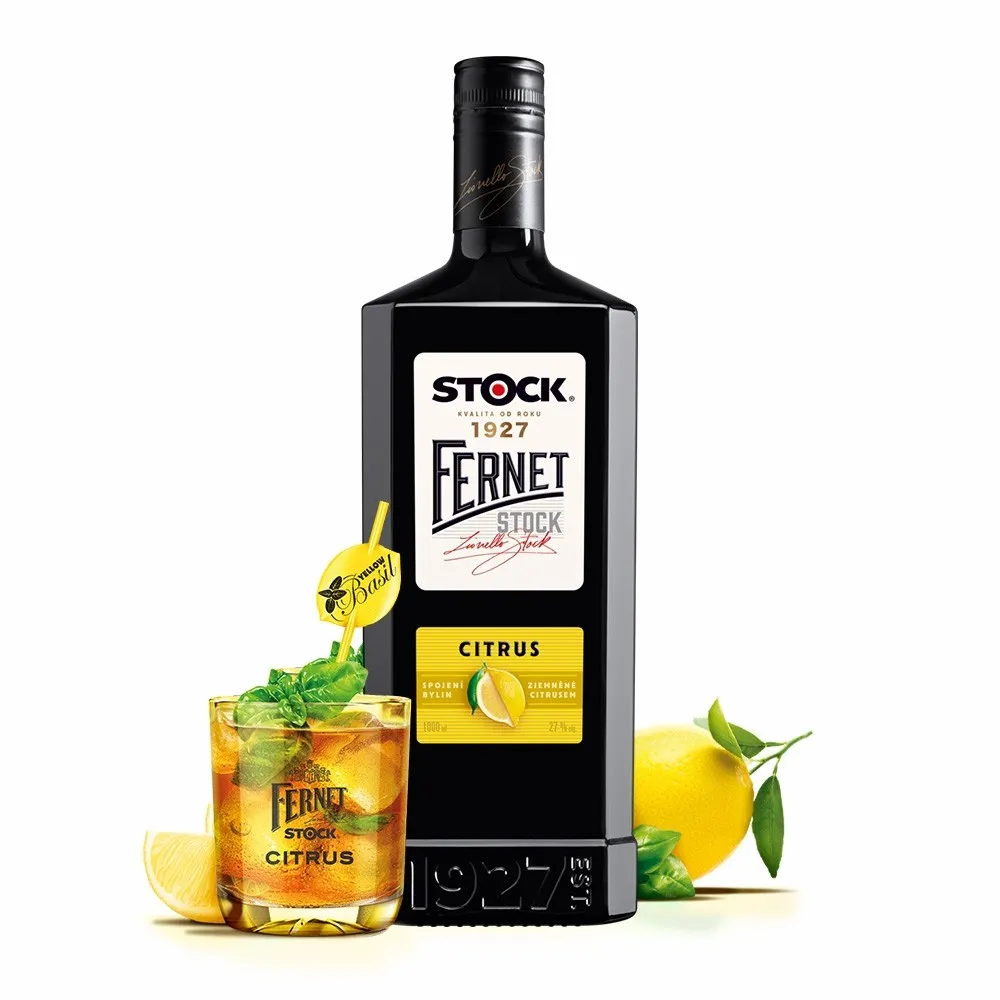 Fernet Stock Citrus Kräuterlikör 1 Liter