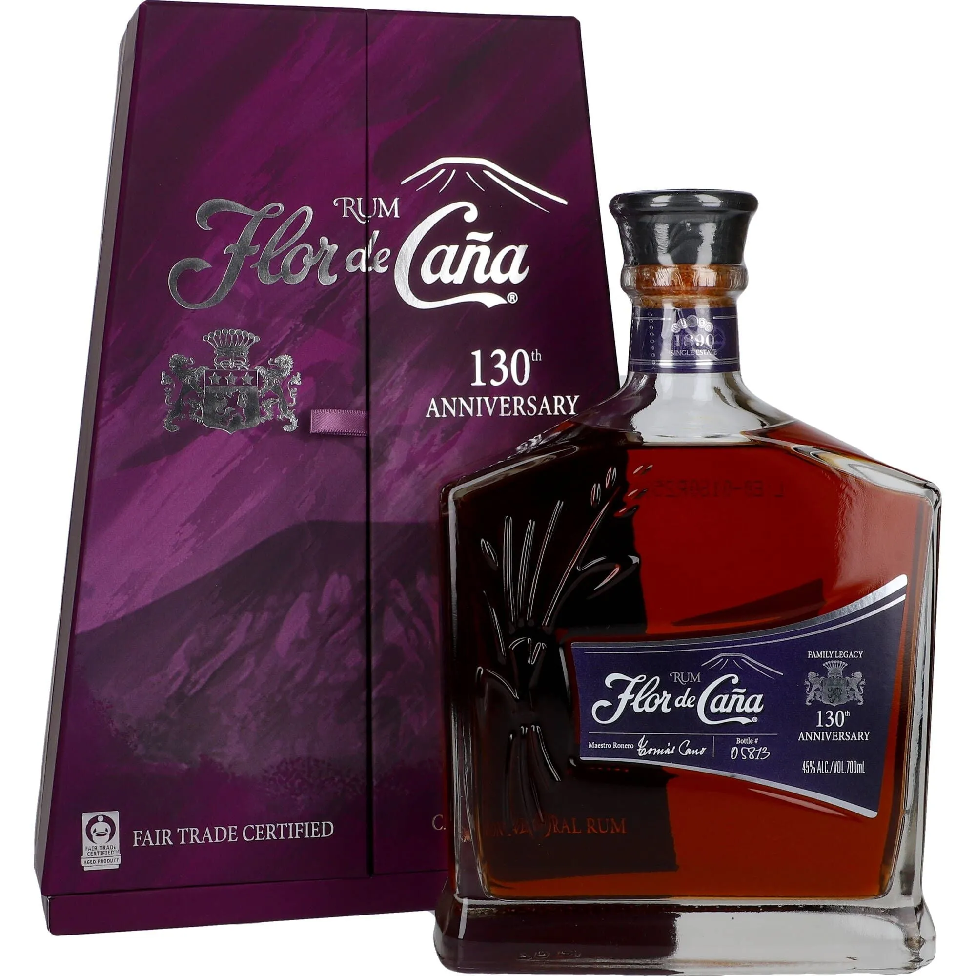 Flor de Cana 130th Anniversary -GB- 45% 0,7L FL
