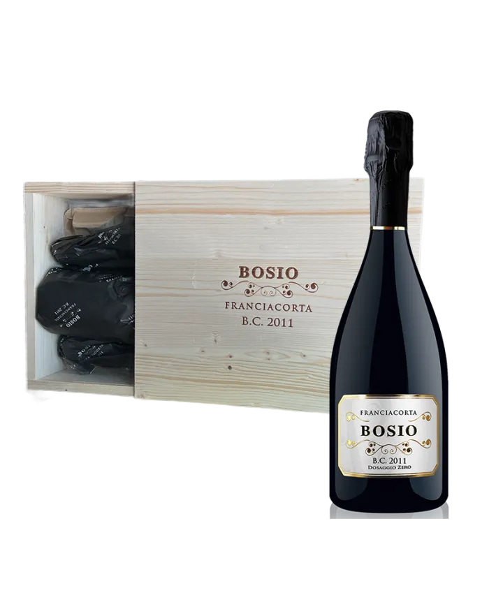 6 Bottiglie di Dosaggio Zero B.C. 2011 Franciacorta Riserva DOCG - Bosio