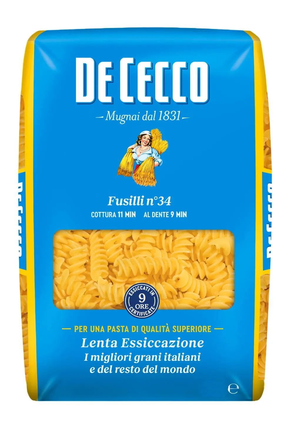 Fusilli n.34 (12 x 1 kg) De Cecco