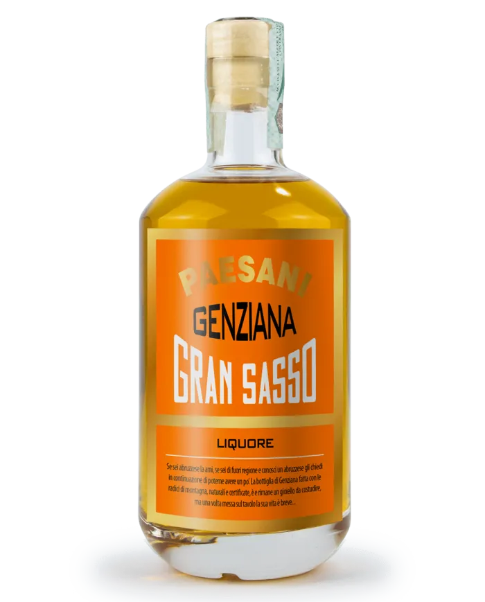 Genziana classica Gran Sasso 700 ml - Liquori Paesani