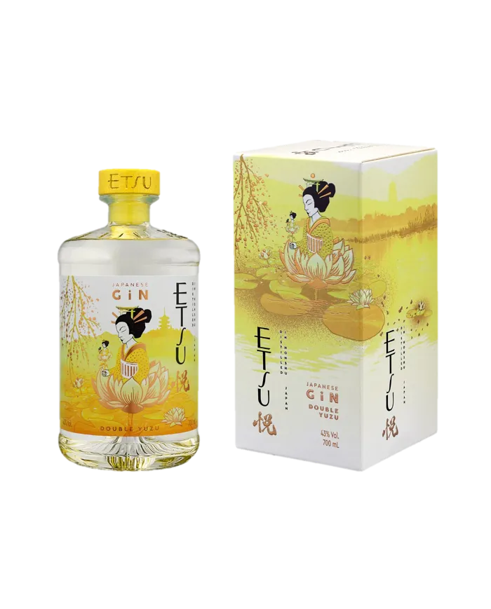 Etsu Japanese Gin Double Yuzu - Asahikawa Distillery