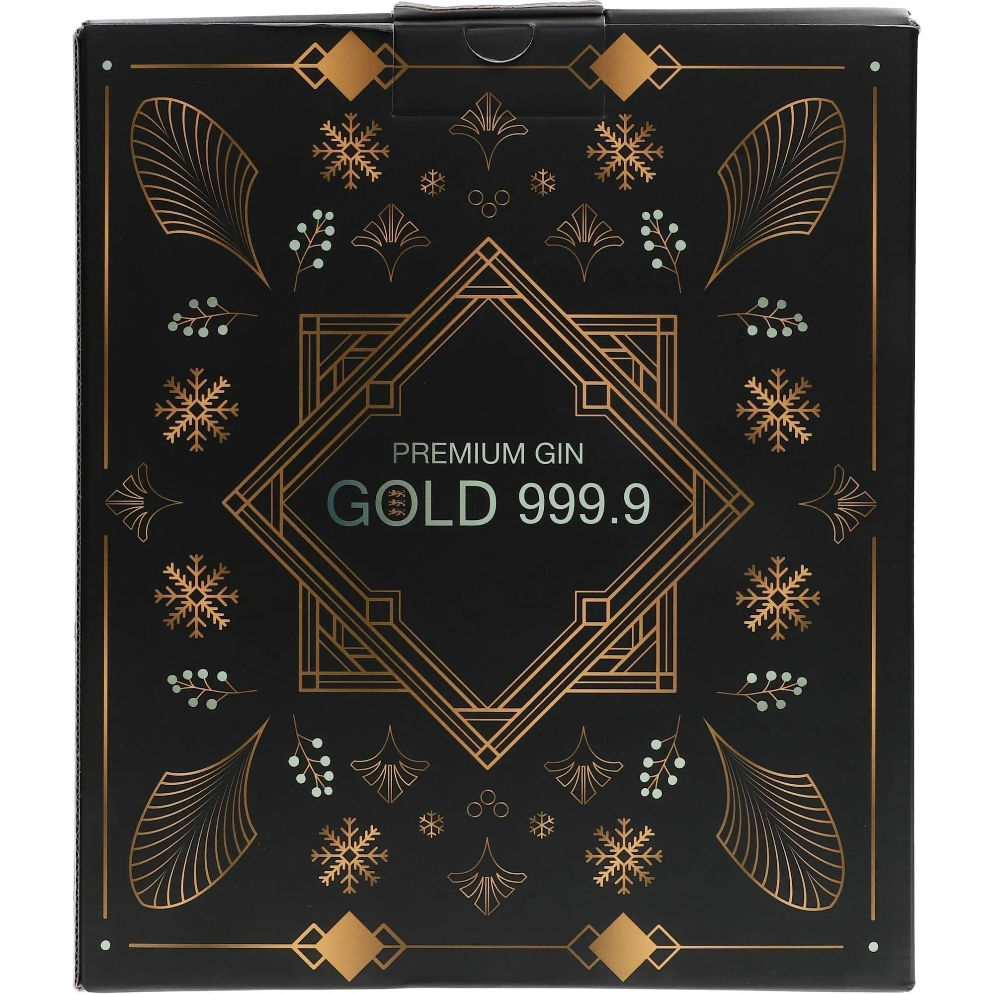 Gin Gold 999,9 + Glas 40 % 0,7L FL