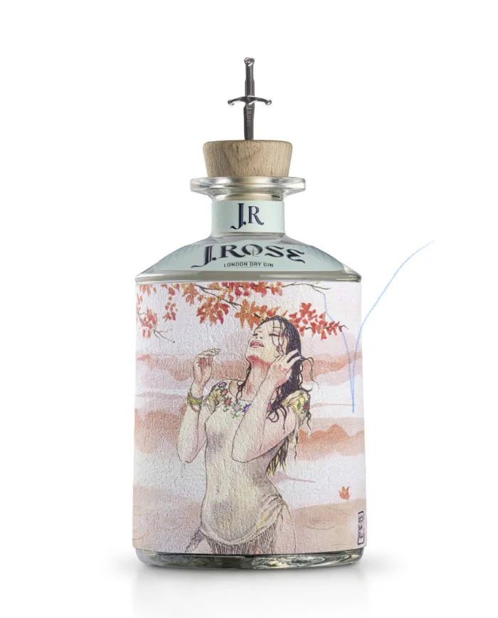 London Dry Gin J. Rose Artigianale 43% Cl. 70 JR07 - J. Rose