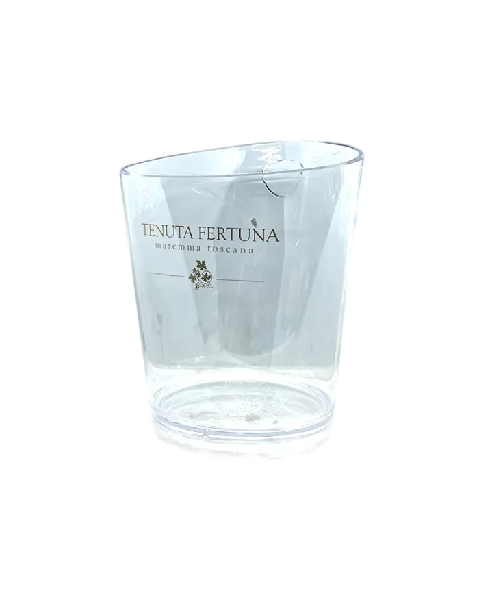 Glacette in plastica trasparente - Tenuta Fertuna