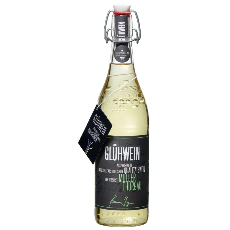 KUNZMANN Rebsorten-Glühwein Müller-Thurgau QbA - 0,75 L