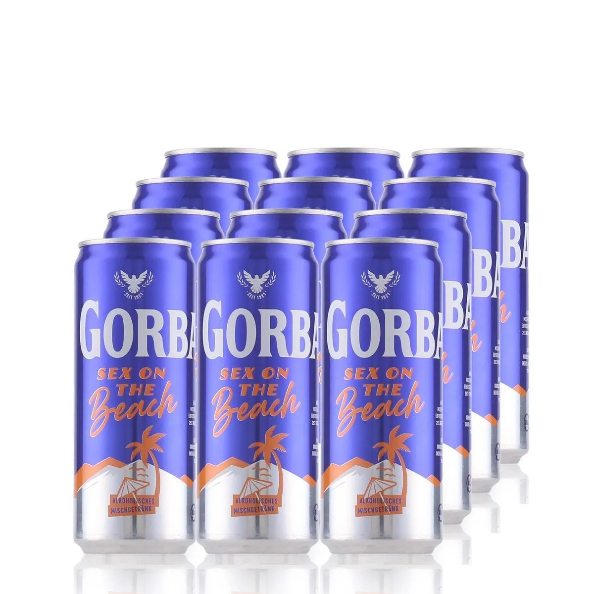 Gorbatschow Sex on the Beach Dose 10% Vol. 12x0,33l