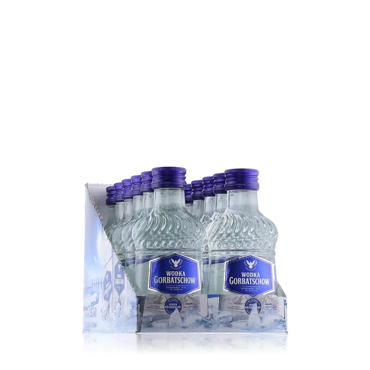 Gorbatschow Wodka Miniaturen 37,5% Vol. 12x0,1l