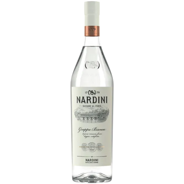 Grappa Bianca 50,0% Vol., 1,0 Liter Nardini
