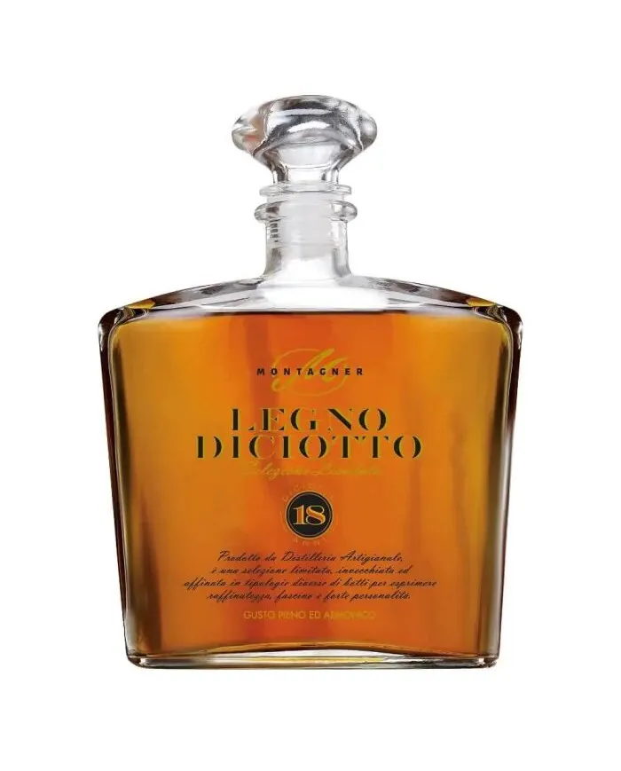 Grappa Legno 18 in decanter – Montagner