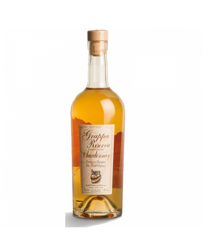 Grappa Riserva Chardonnay in Barrique 70 cl - JMEF Jannamico Liquori
