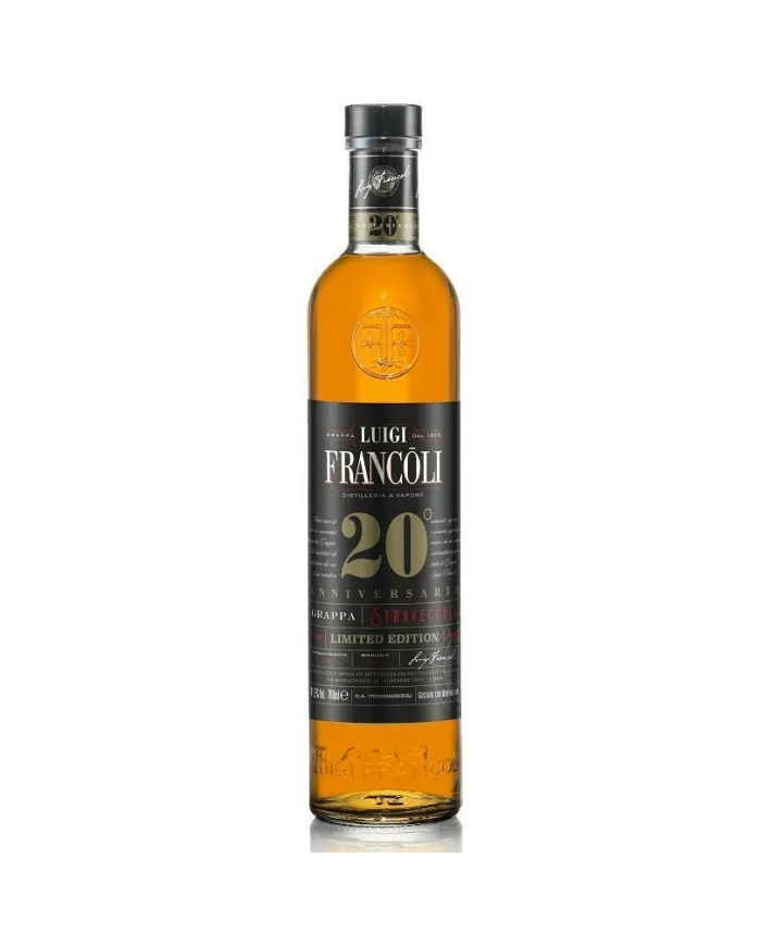 Grappa Stravecchia 20 Anniversario Limited Edition - Francoli