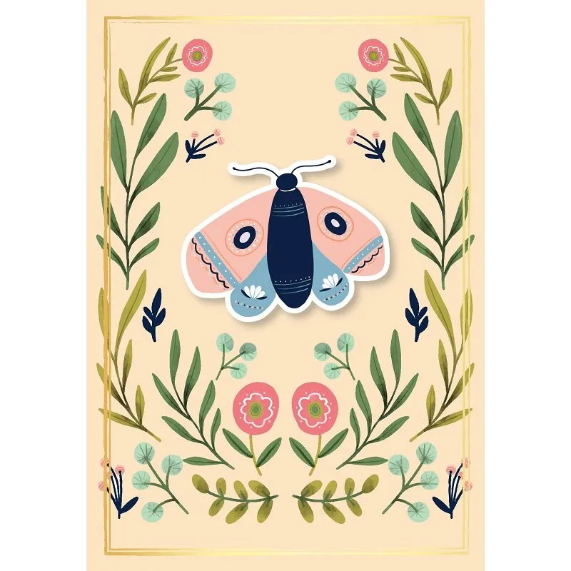 Grußkarte Colorful "For You" - Falter