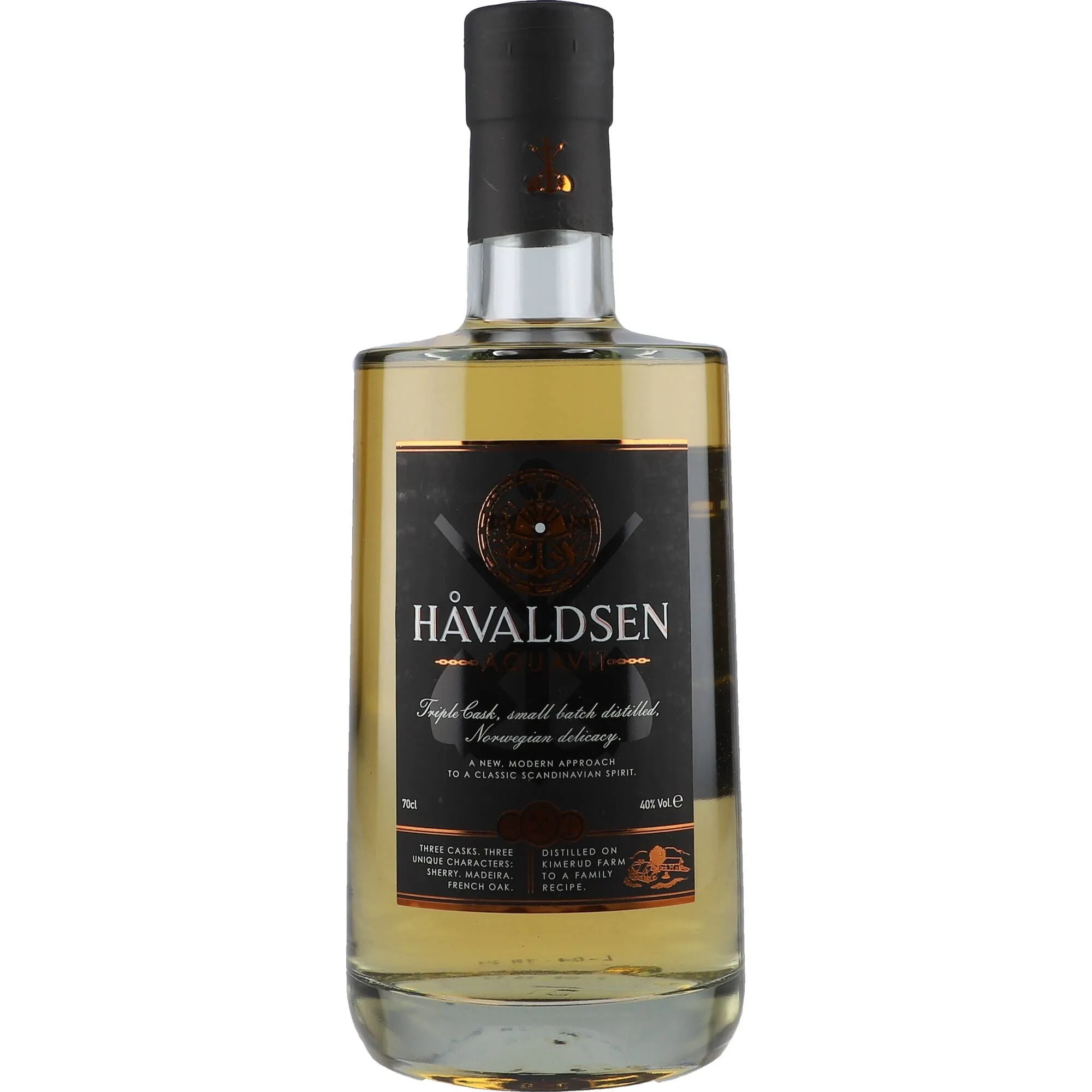 Havaldsen Aquavitiple Cask 40% 0,7L FL