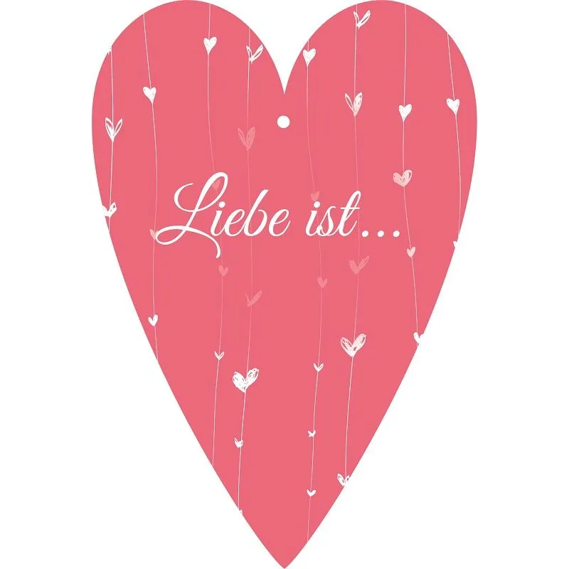 Herzkarte Unsere Finne "Liebe ist..."