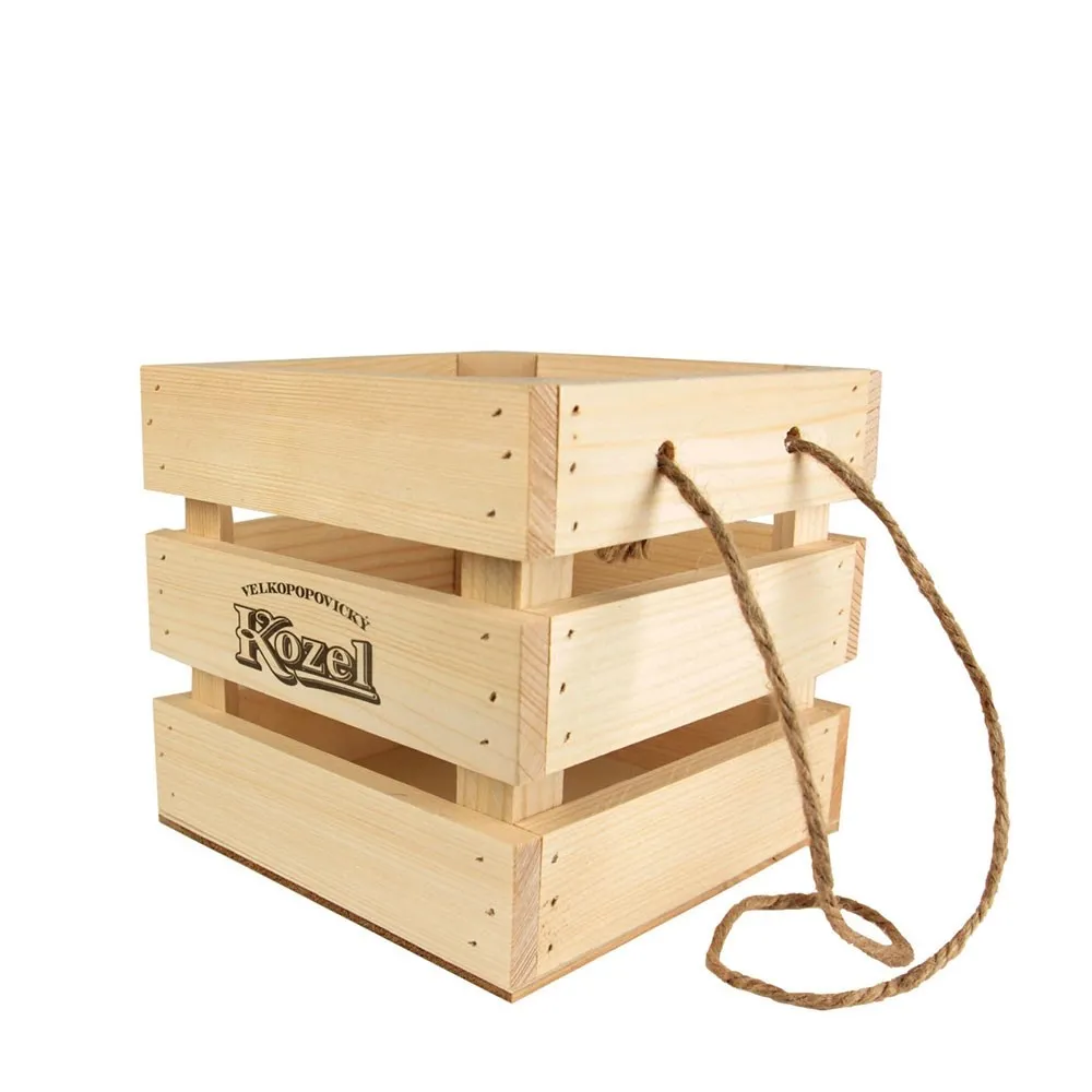 Hölzerner Bierkasten Kozel