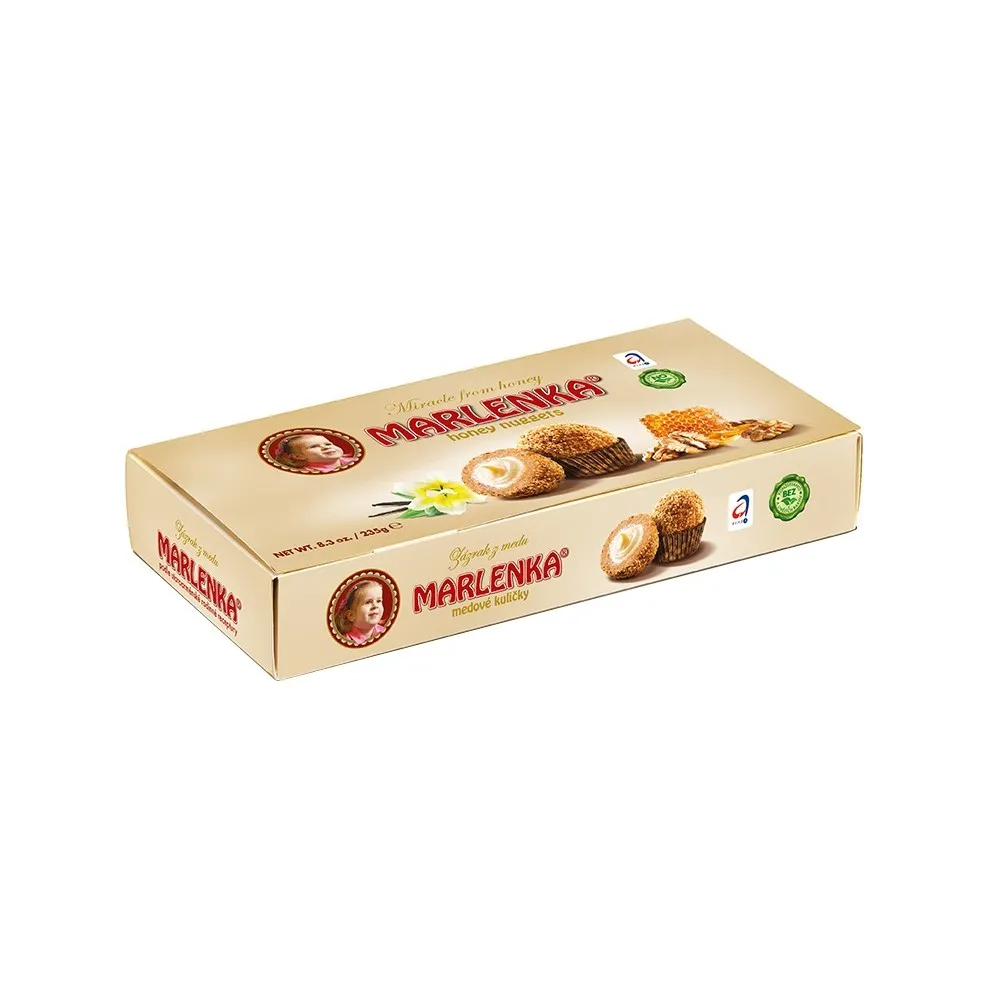 MARLENKA Honigkugeln mit Nüssen 1 x 235g