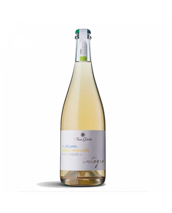 Integro Bianco Colline Pescaresi IGT 2022 Frizzante Senza Solfiti - Biologico - Chiusa Grande