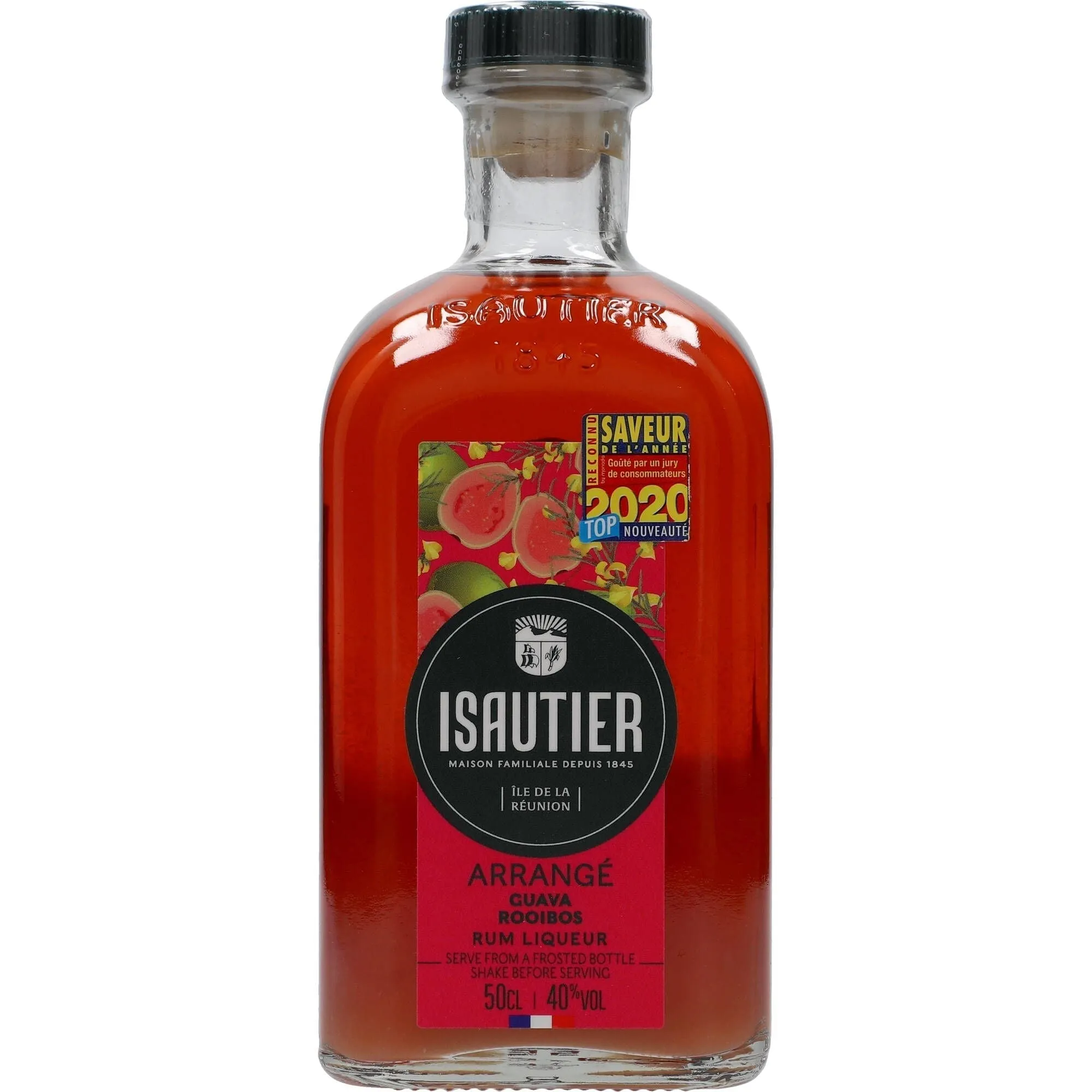 Isautier Arrange Guava Rooibos Rum Liqueur 40% 0,5L FL