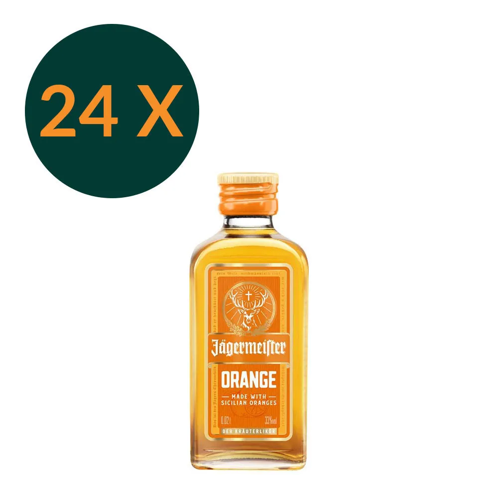 JÄGERMEISTER ORANGE mini 24 x 20ml