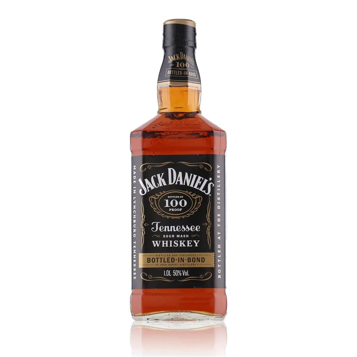 Jack Daniel's 100 Proof Bottled in Bond Tennessee Whiskey 50% Vol. 1l