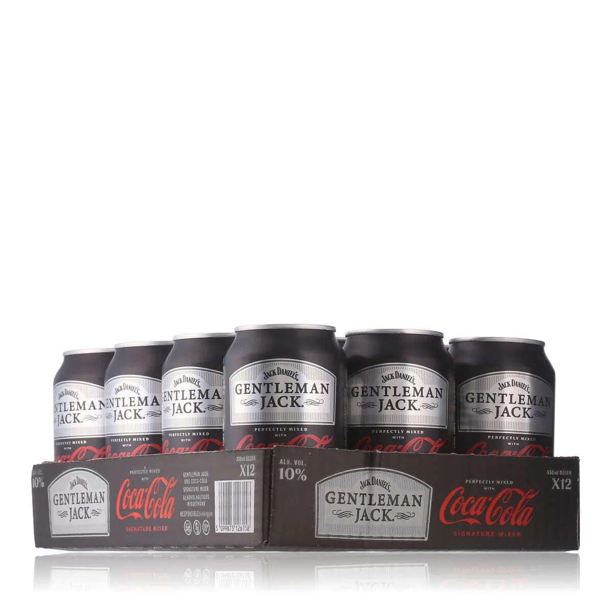 Jack Daniel's Gentleman Jack & Coca Cola Dose 10% Vol. 12x0,33l