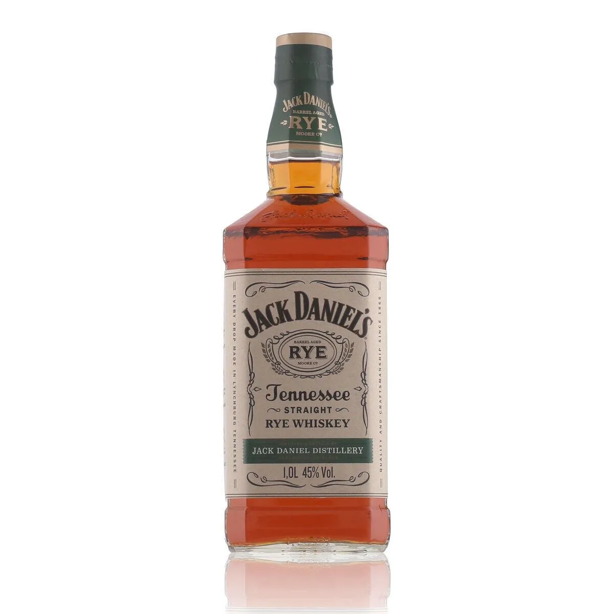 Jack Daniel's Tennessee Straight Rye Whiskey 45% Vol. 1l