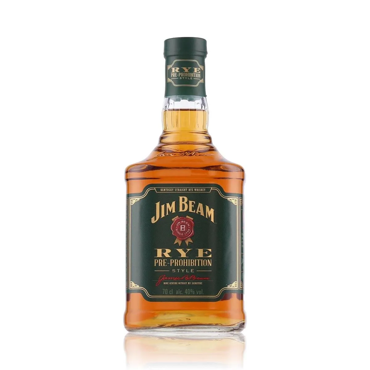 Jim Beam Rye Pre-Prohibition Style Whiskey 40% Vol. 0,7l