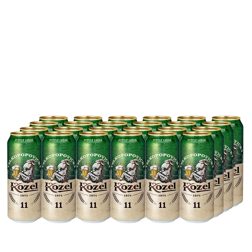 Kozel 11 Helles Palette 24 x 0,5l Dosenbier