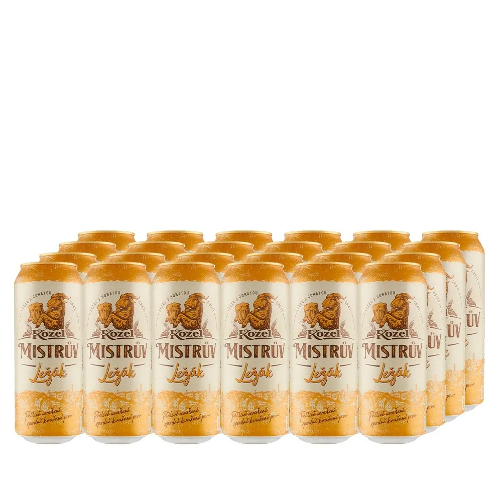 Kozel Mistruv lezak Palette 24 x 0,5l Dosenbier