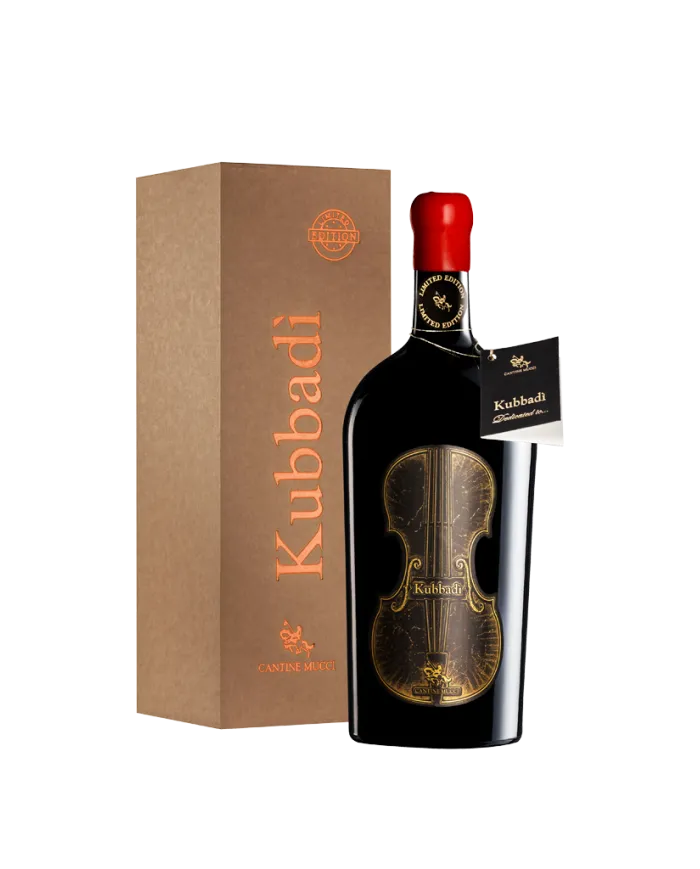 Kubbadi Rosso Terre di Chieti IGT 2019 magnum limited edition - Cantine Mucci