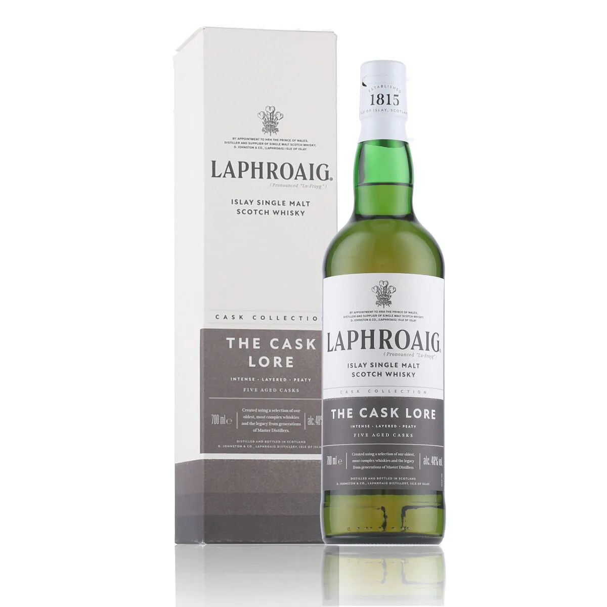 Laphroaig The Lore Cask Whisky 48% Vol. 0,7l in Geschenkbox