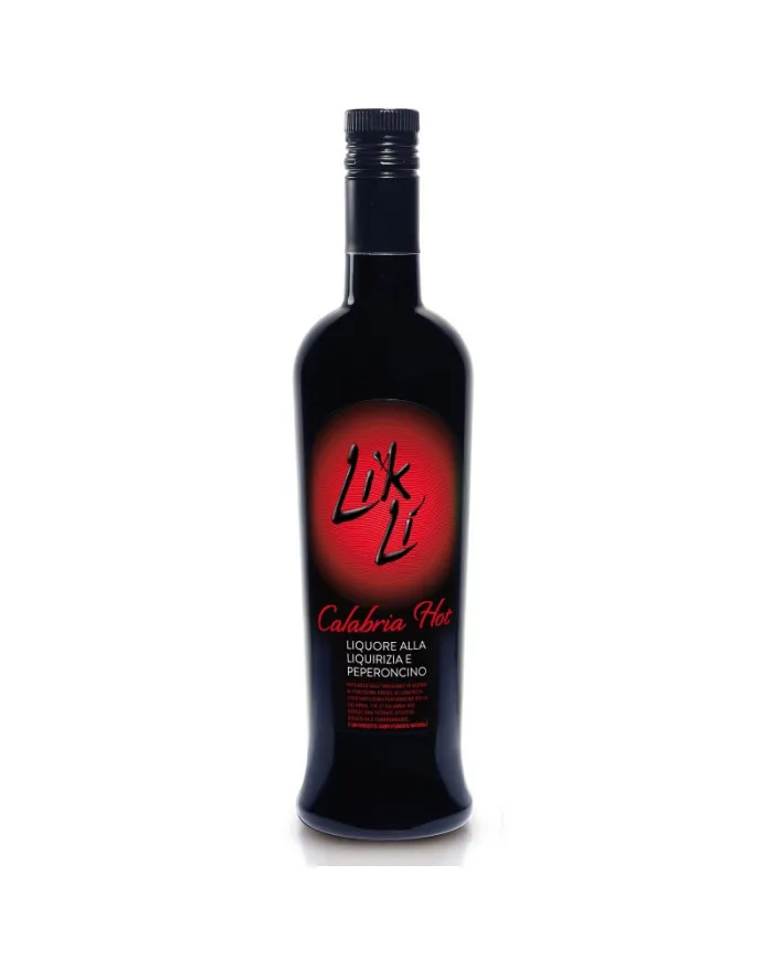 Lik Li Calabria Hot Liquore alla Liquirizia e Peperoncino - Francoli