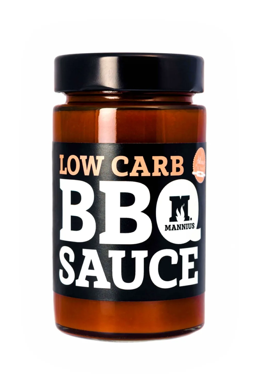 Low Carb BBQ Barbecue Sauce 250g Mannius Steakhouse