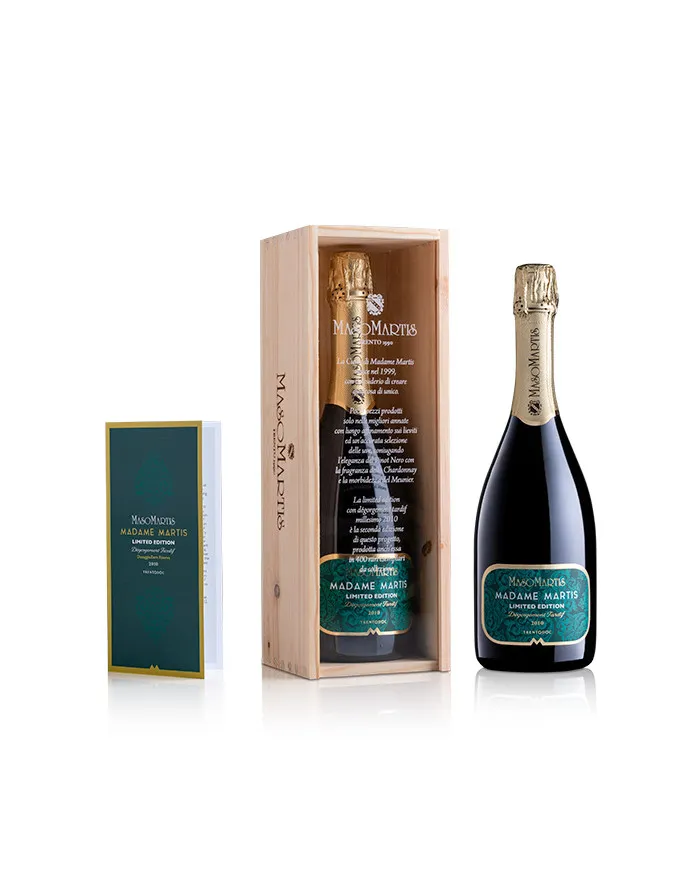 Madame Martis Dosaggio zero Trento DOC Limited Edition 2010 - Maso Martis