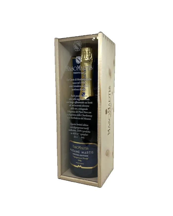 Madame Martis Dosaggio zero Trento DOC Limited Edition 2009 - Maso Martis