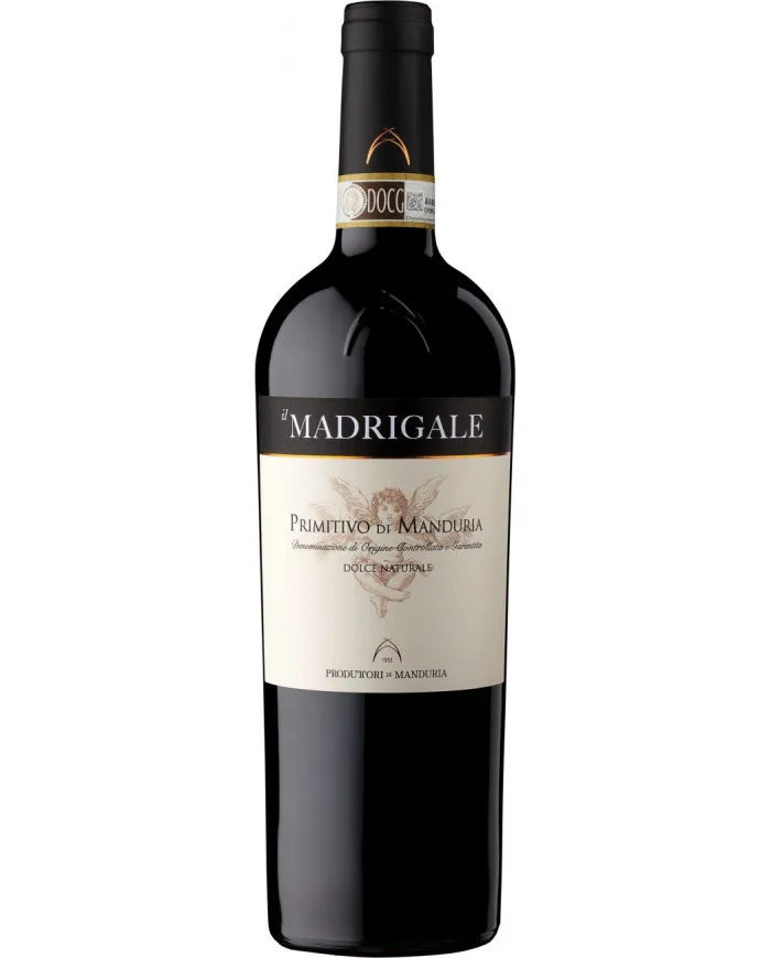 Madrigale Primitivo di Manduria DOCG Dolce Naturale 2021 - Produttori di Manduria