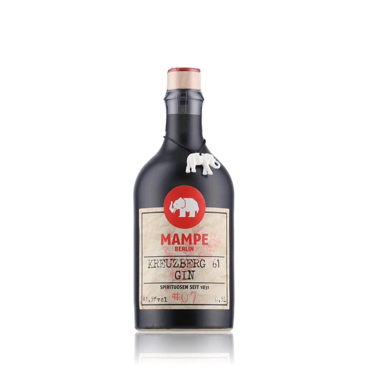 Mampe Berlin Kreuzberg 61 Gin 43,5% Vol. 0,5l