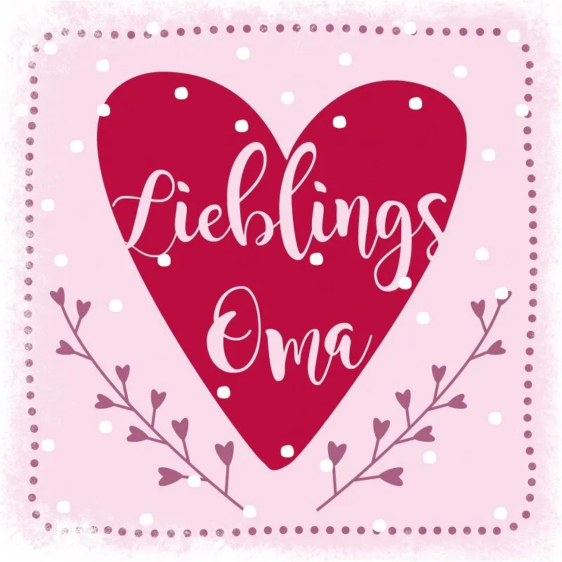 Marmorfliese "Lieblingsoma"