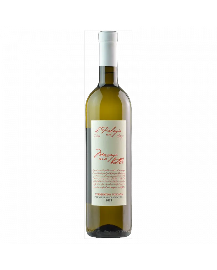 Message In a Bottle Bianco 2024 bio - I vini di Sting - Il Palagio