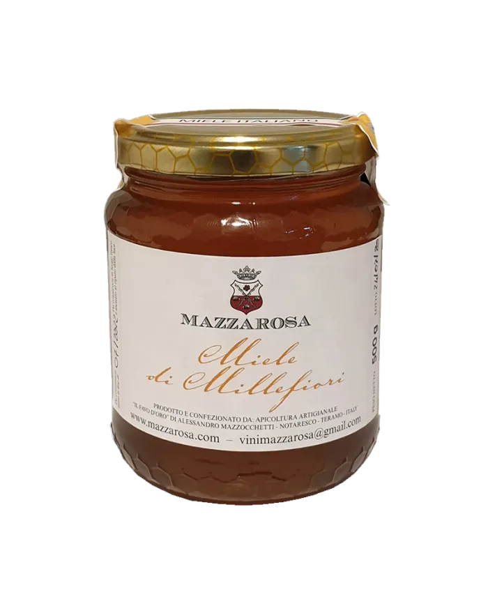 Miele naturale di Millefiori 500 gr. - Mazzarosa