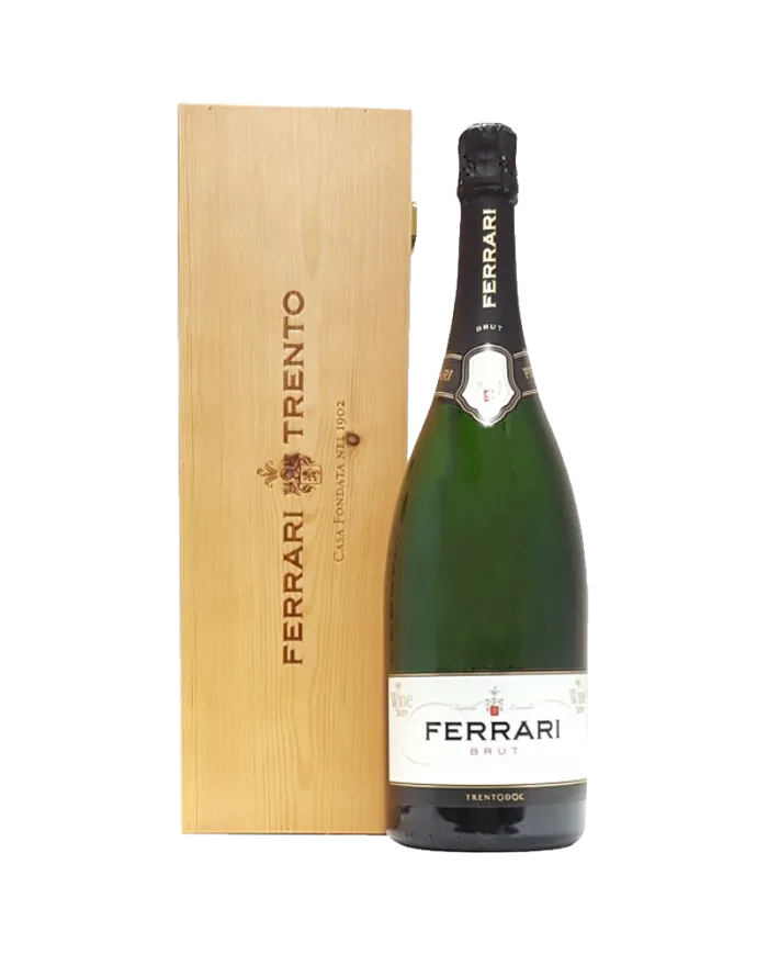 Millesimato in cassetta legno 2014 - Jeroboam 3lt. - Ferrari